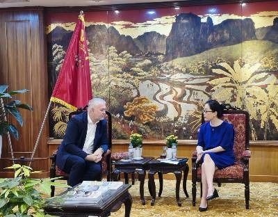 Chamber working meeting in Hanoi, Vietnam